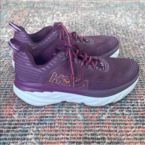 Hoka Women's Purple Running Shoes - Picture 5 of 9